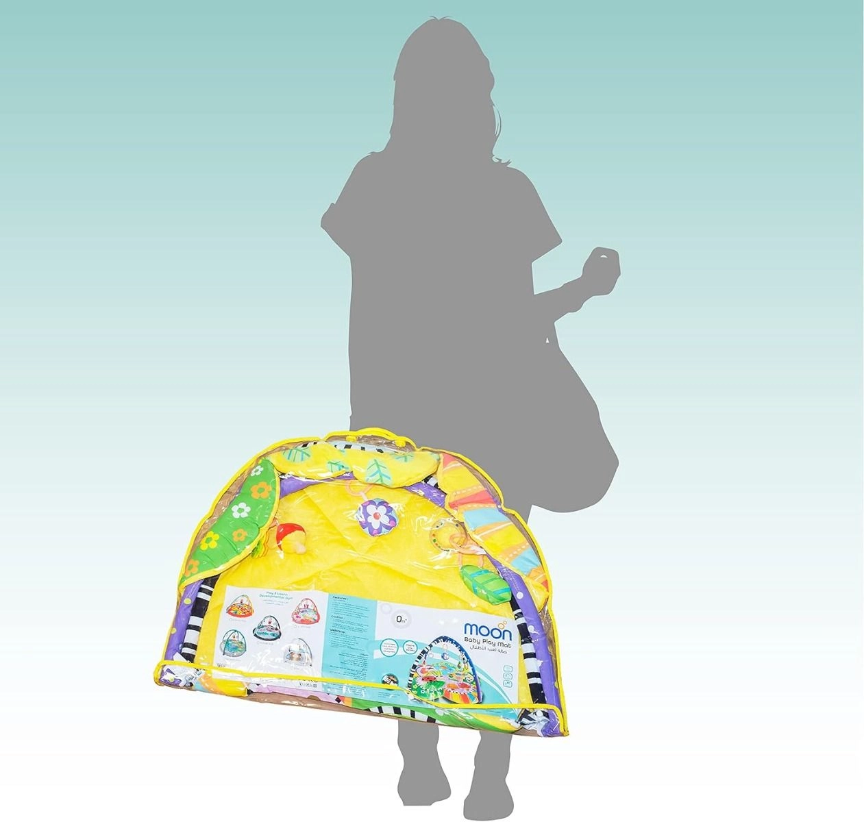 Perky Baby Playmat And Activity Gym Flower - 0 to 12 Months