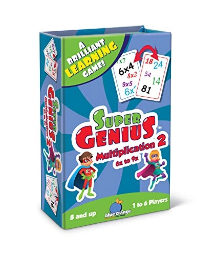 Super Genius: Multiplication 2 - Card Game
