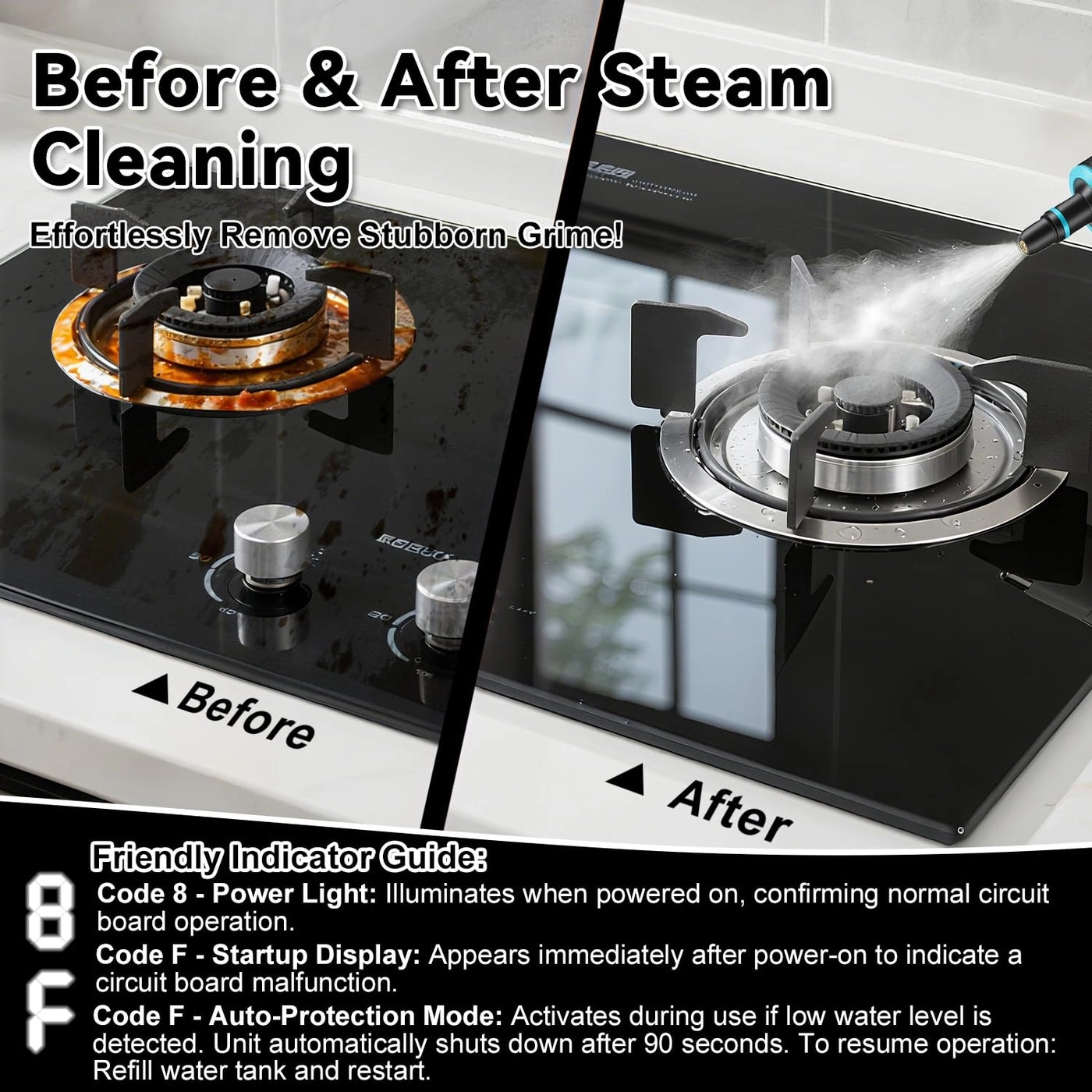 Portable Steam Cleaner - 1250ml