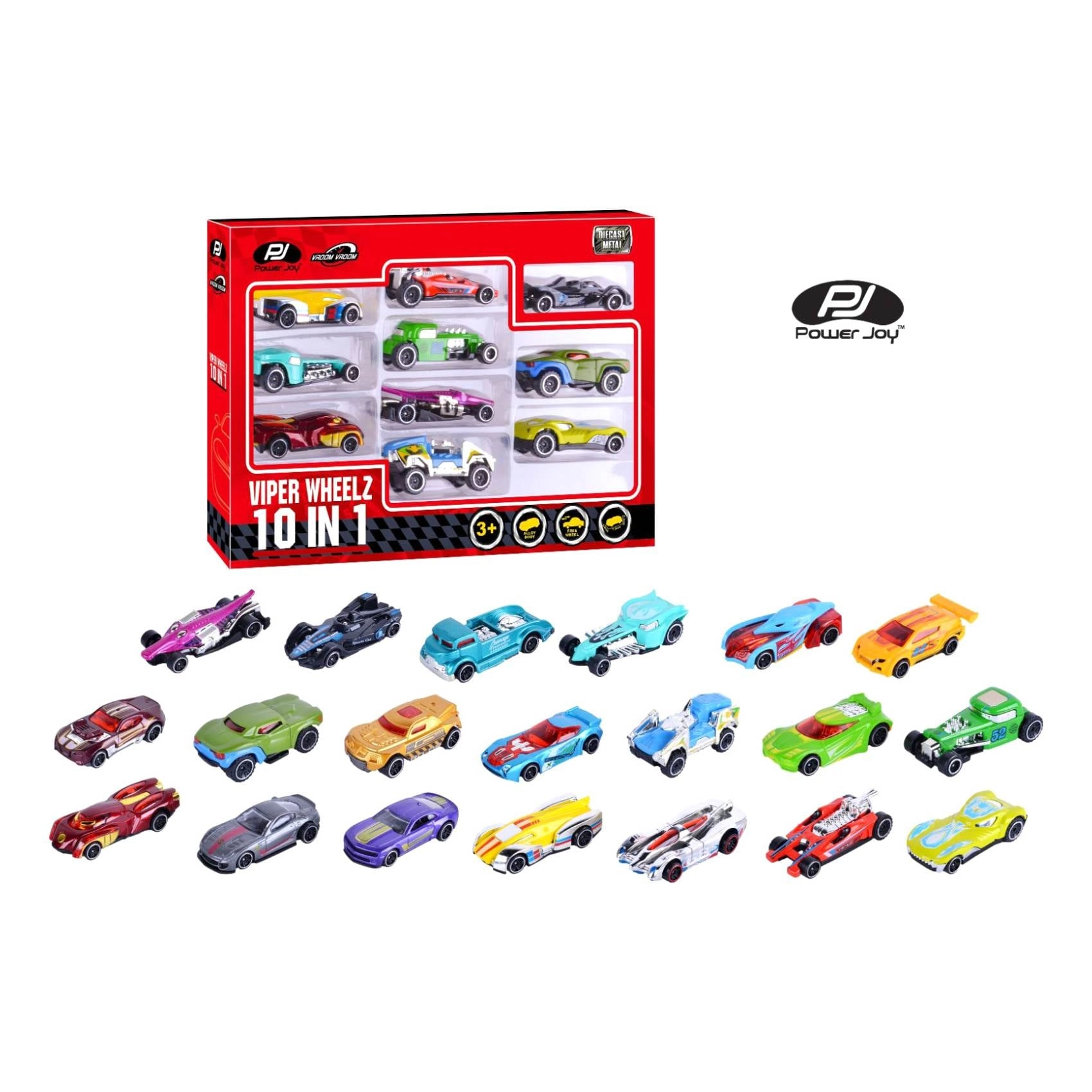 Viper Wheelz 1:64 - 10 pcs
