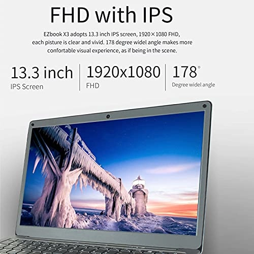 EZbook X3 - 13.3'' Dual Core 4GB DDR3 64GB eMMC