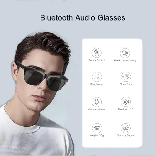 GS08 - Smart Glasses Open Ear Bluetooth