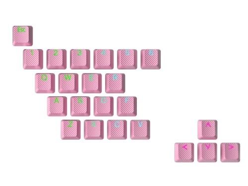 Rubber Keycap Set - OEM Profile Pistachio 23 Keys