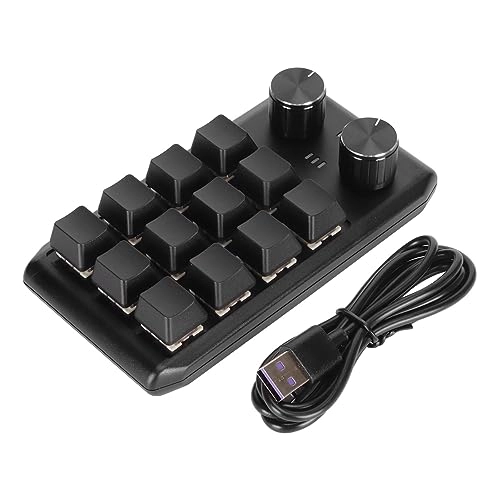 Mini 12 Key Keypad - QWERTY Wired