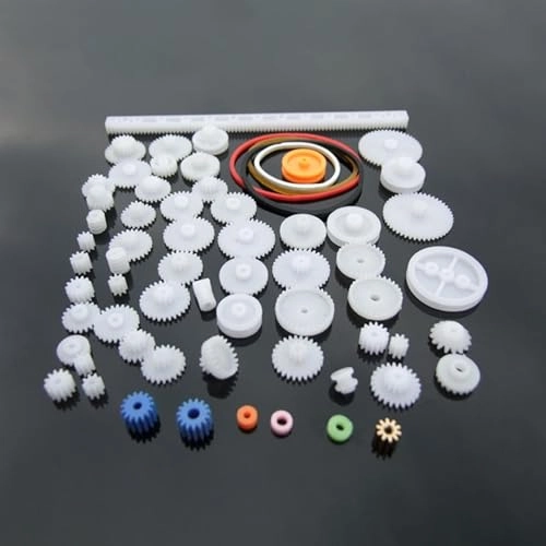Gear Pulley Belt Crown Gear Set - 60 pcs