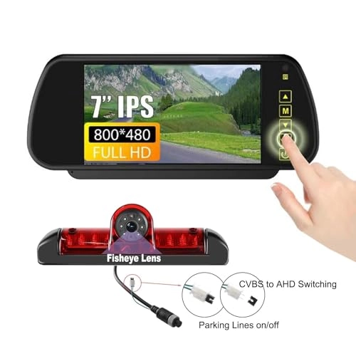 Reversing Camera Monitor Kit - Night Vision RCA 720*576 pixels