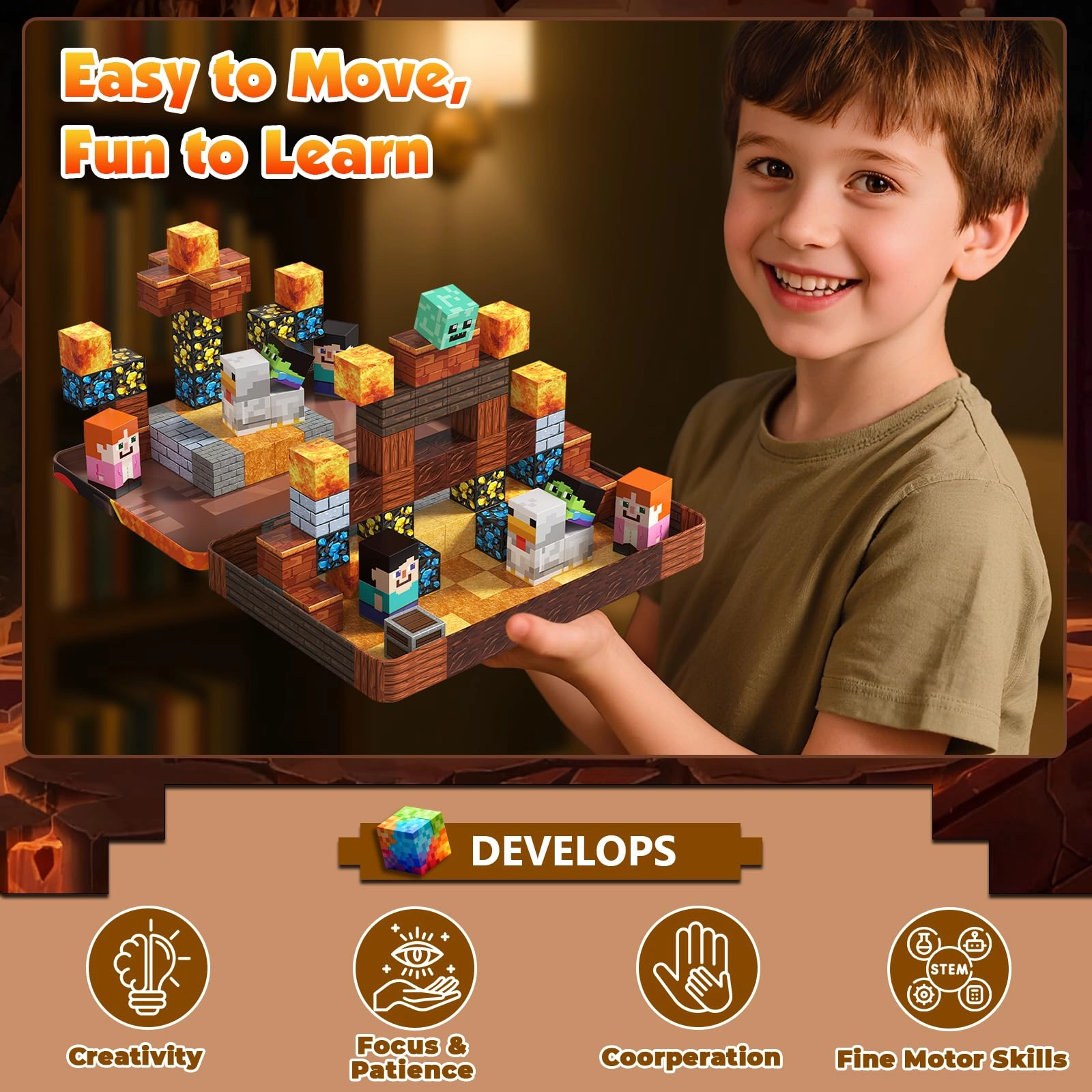 Magnetic Blocks - 60pcs