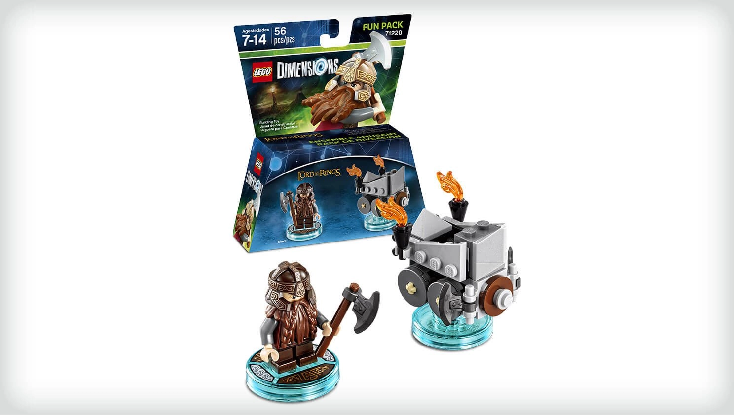 Gimli - Lord of the Rings (19 cm) (5051892187565)