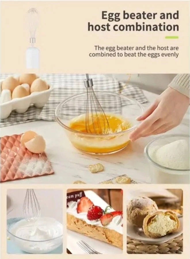 SK-1715-4 - 4-in-1 Hand Blender Plastic Wand