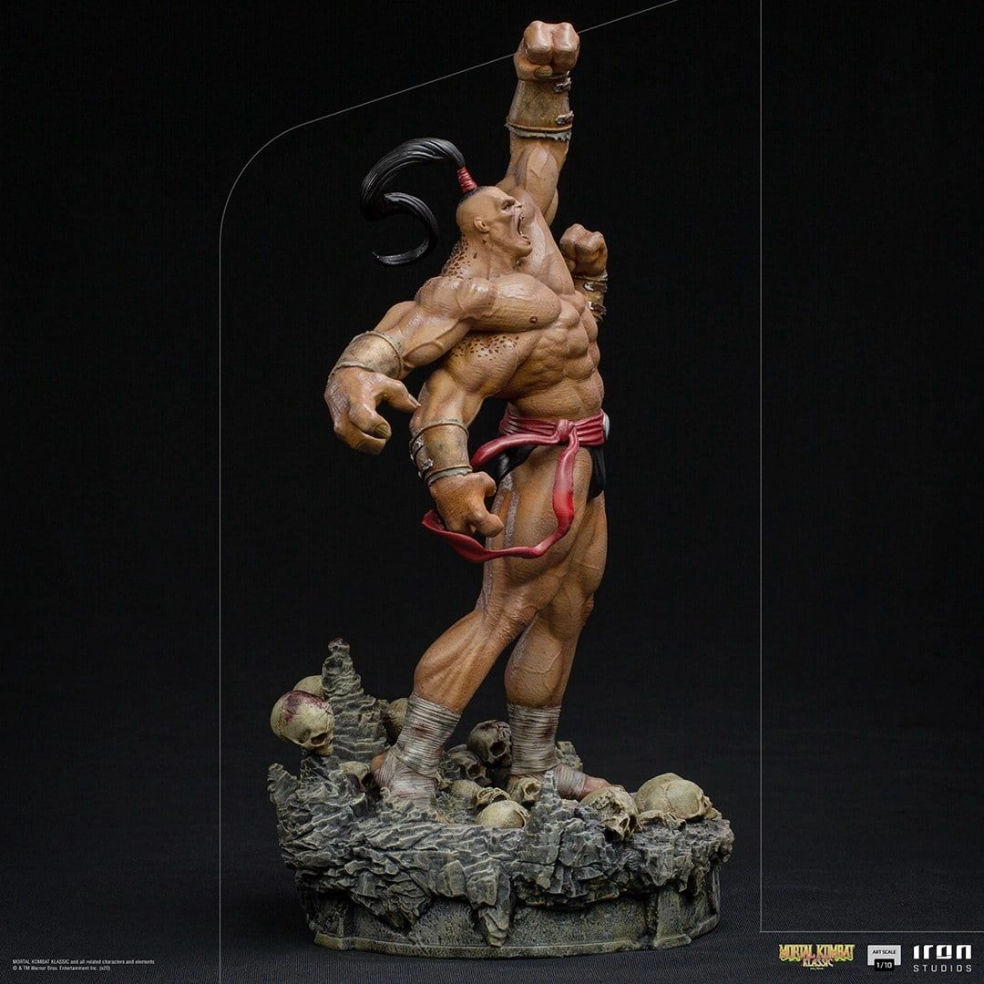 Goro - Mortal Kombat - Battle Diorama Series Art Scale 1:10 - Limited edition Made in polystone Hand painted