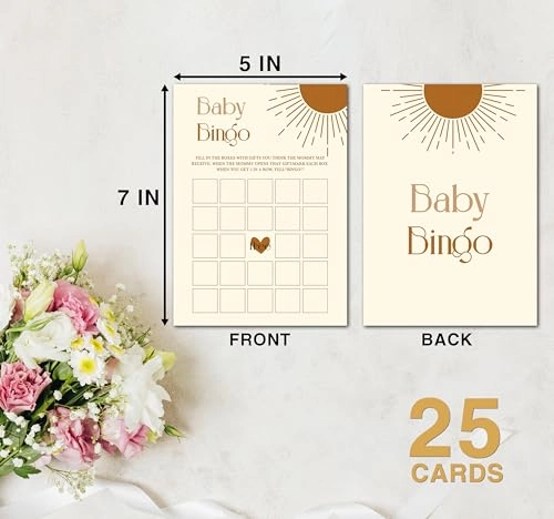 Baby Shower Games - 16 years and up 25 piece(s)