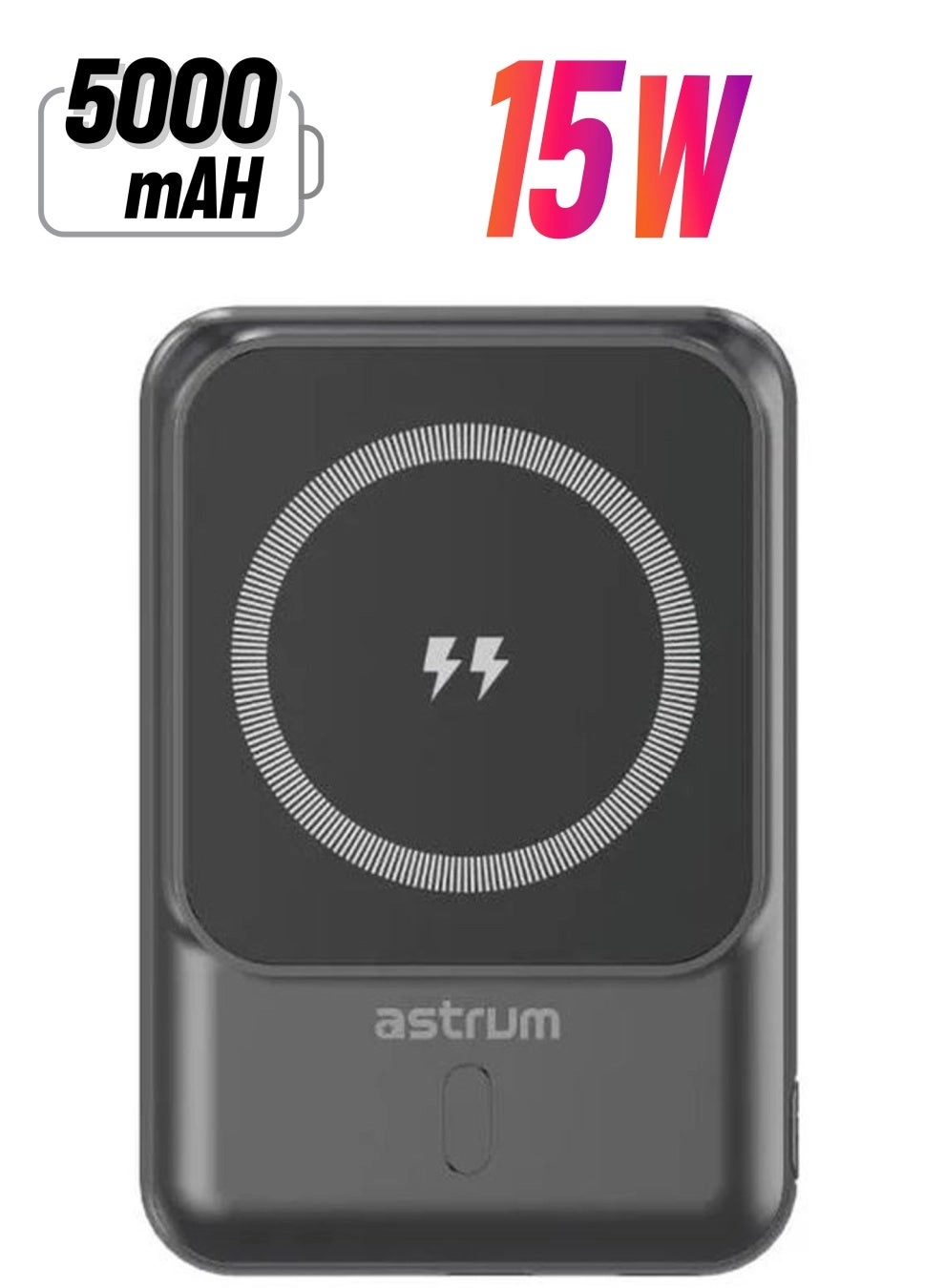 Astrum PB050 - 5000 mAh 15W Wireless
