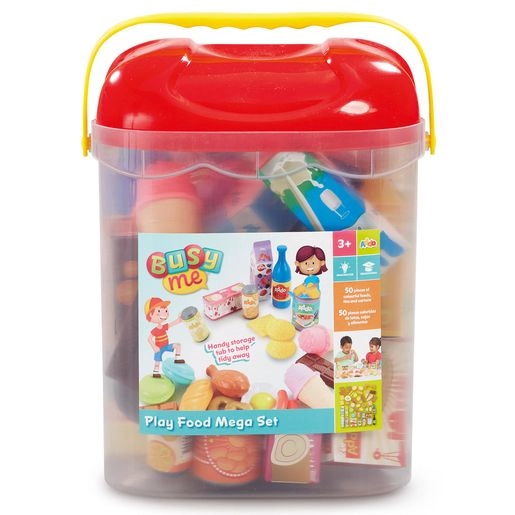 Busy Me - Cooking And Baking Food Mega Play Set - 50 pcs (ALGT-315-13138-B)