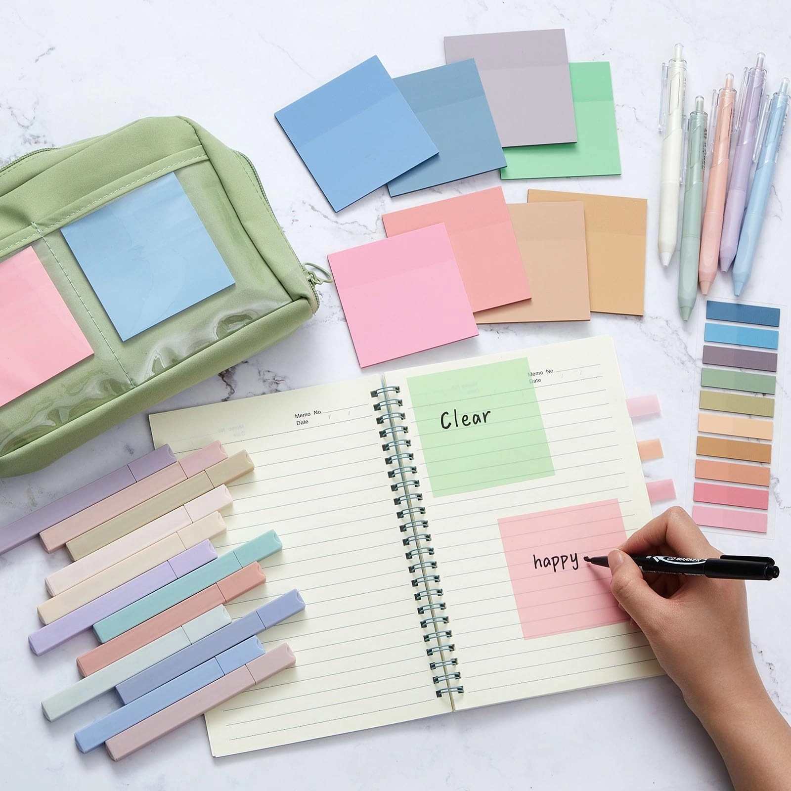 Book Annotation Kit - 39 Pcs
