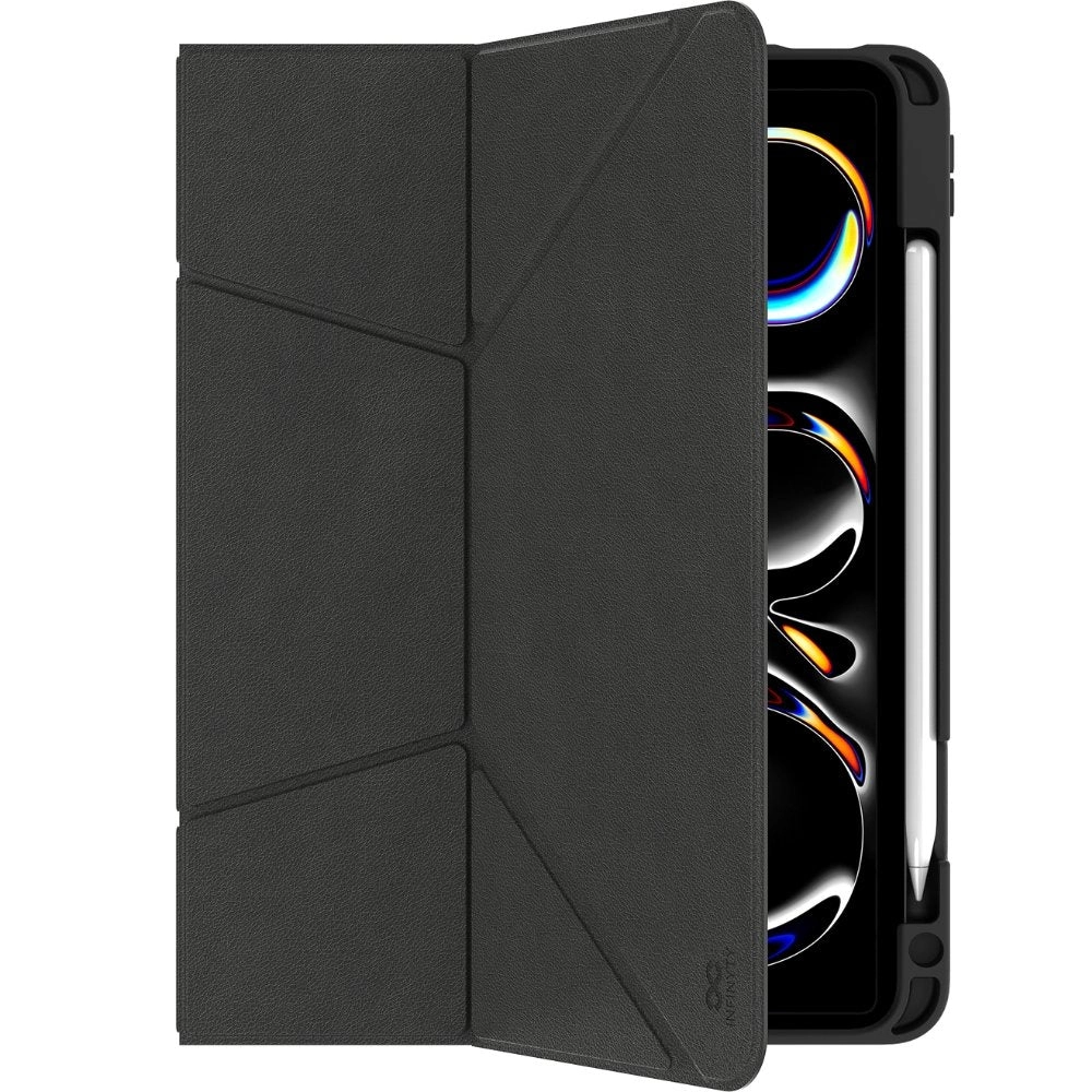 Tri-Fold Stand Case with Stylus Holder for iPad Pro 11-inch (2024)