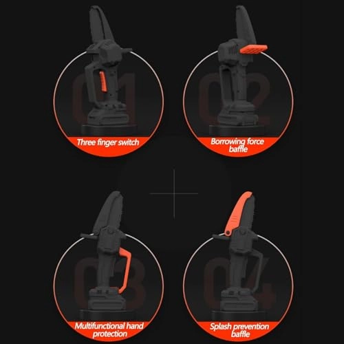 Mini handheld chain saw - 6 Inch 21V