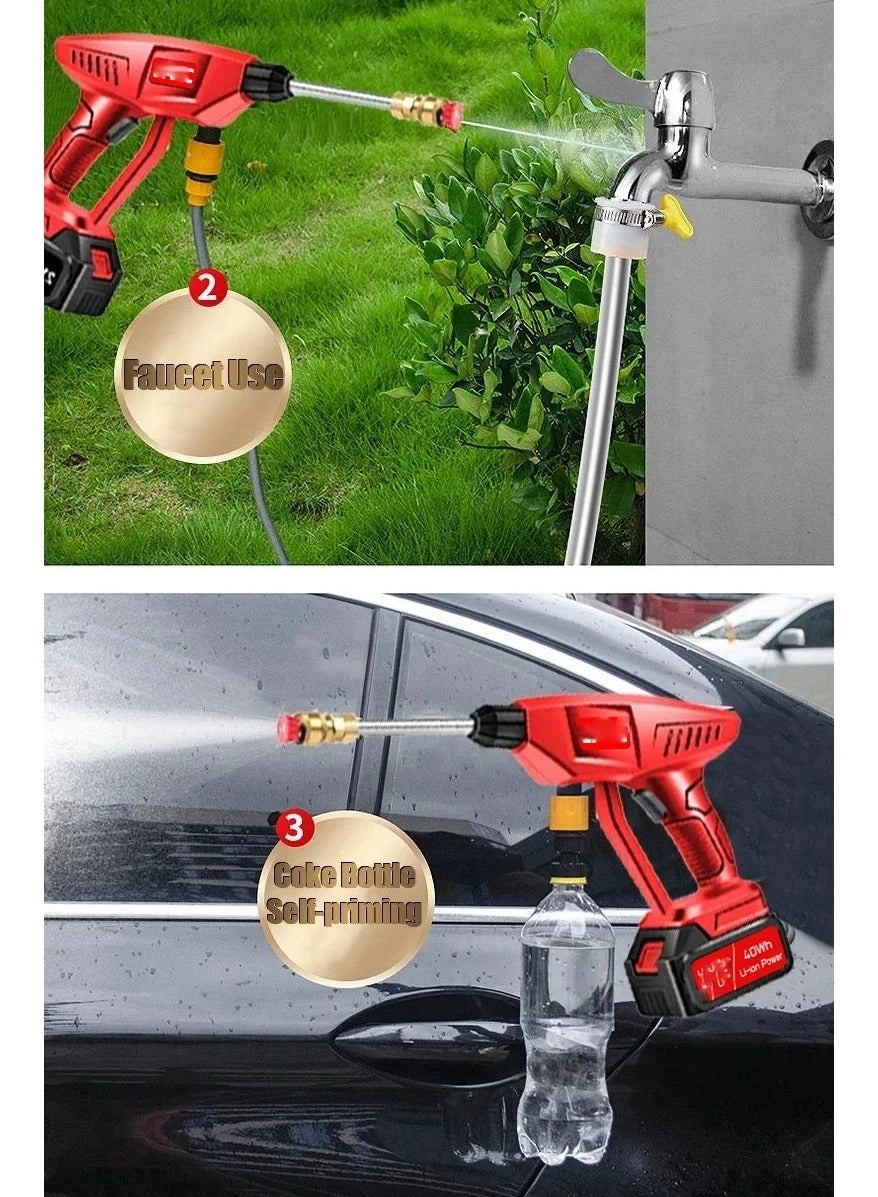 Wireless car washing machine