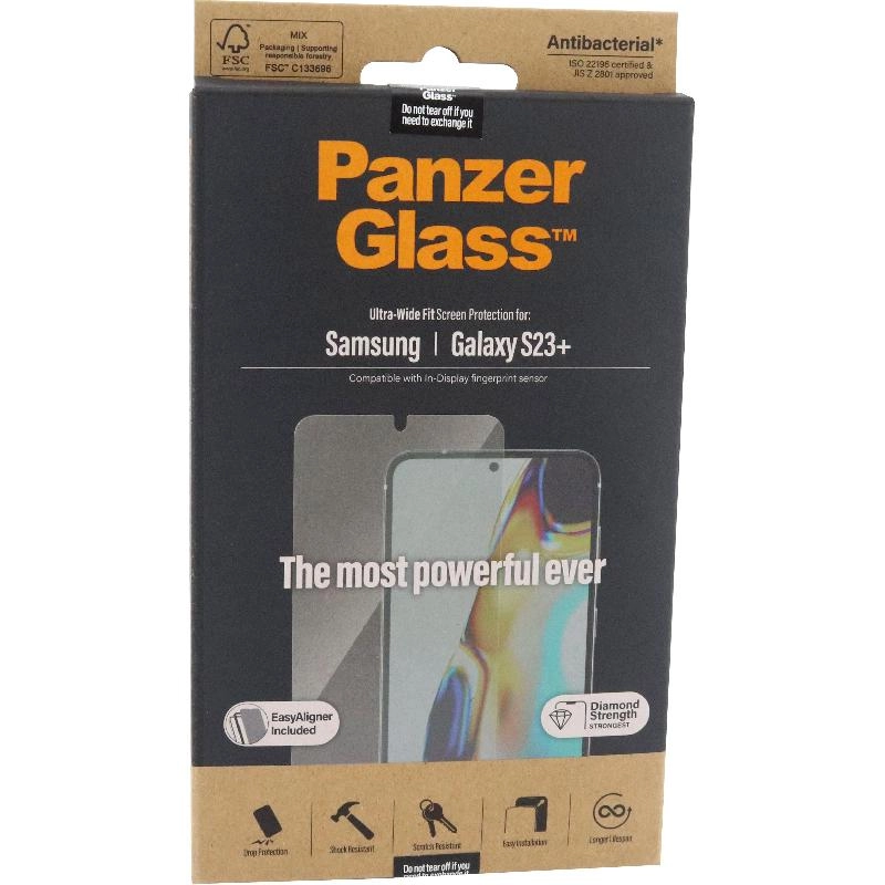 Ultra Wide Fit Clear Tempered Glass Screen Protector for iPhone 16 Plus