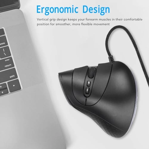 Ergonomic Vertical Mouse - USB