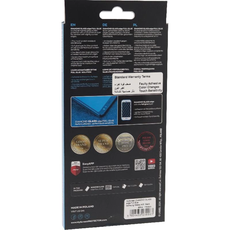 Diamond Glass - Full Glue 9H For Samsung Galaxy S22/S23