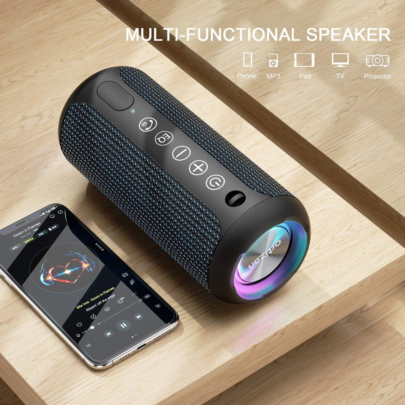Portable Bluetooth Speaker - 24W