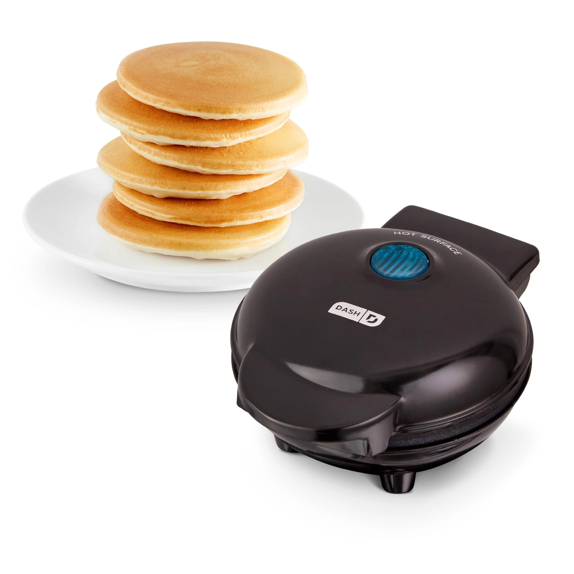 Mini Maker Electric Round Griddle - 4 Inch 350 watts Aqua