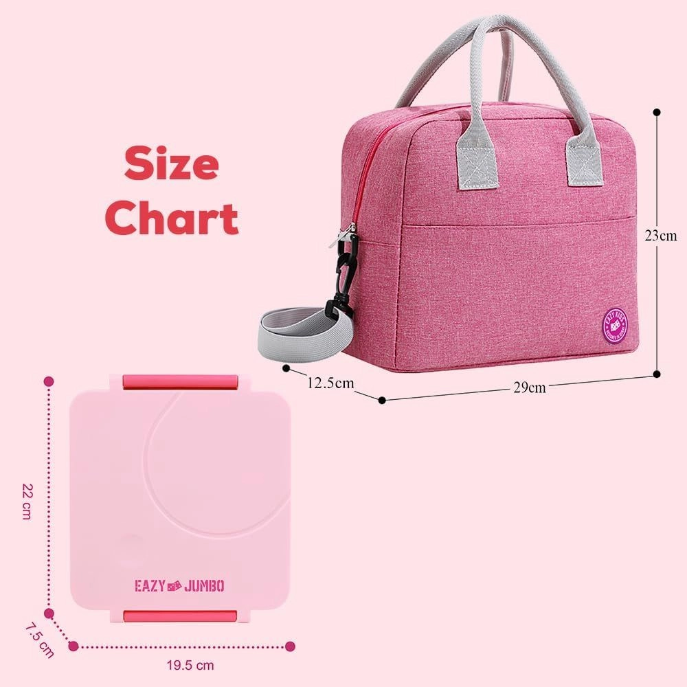 Jumbo Bento Lunch Box - 1720ml 250ml 60ml