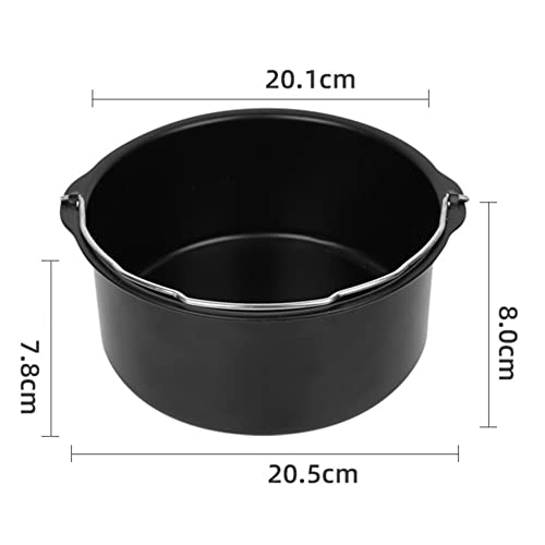 Cake Barrel + Pizza Pan + Silicone Mat + Stainless Steel Holder + Skewer Rack + Bread Shell - Silicone Stainless Steel Carbon Steel 6pcs