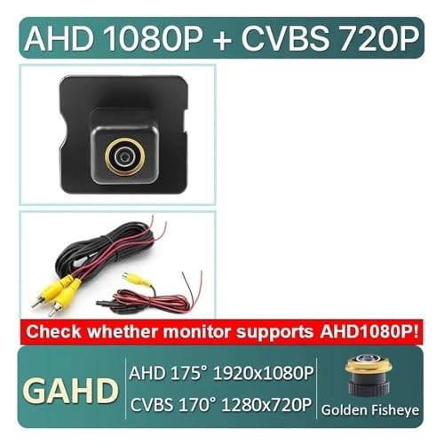 Reversing Camera - RCA interface PAL 512(H)X582(V); NTSC 512(H)X492(V)