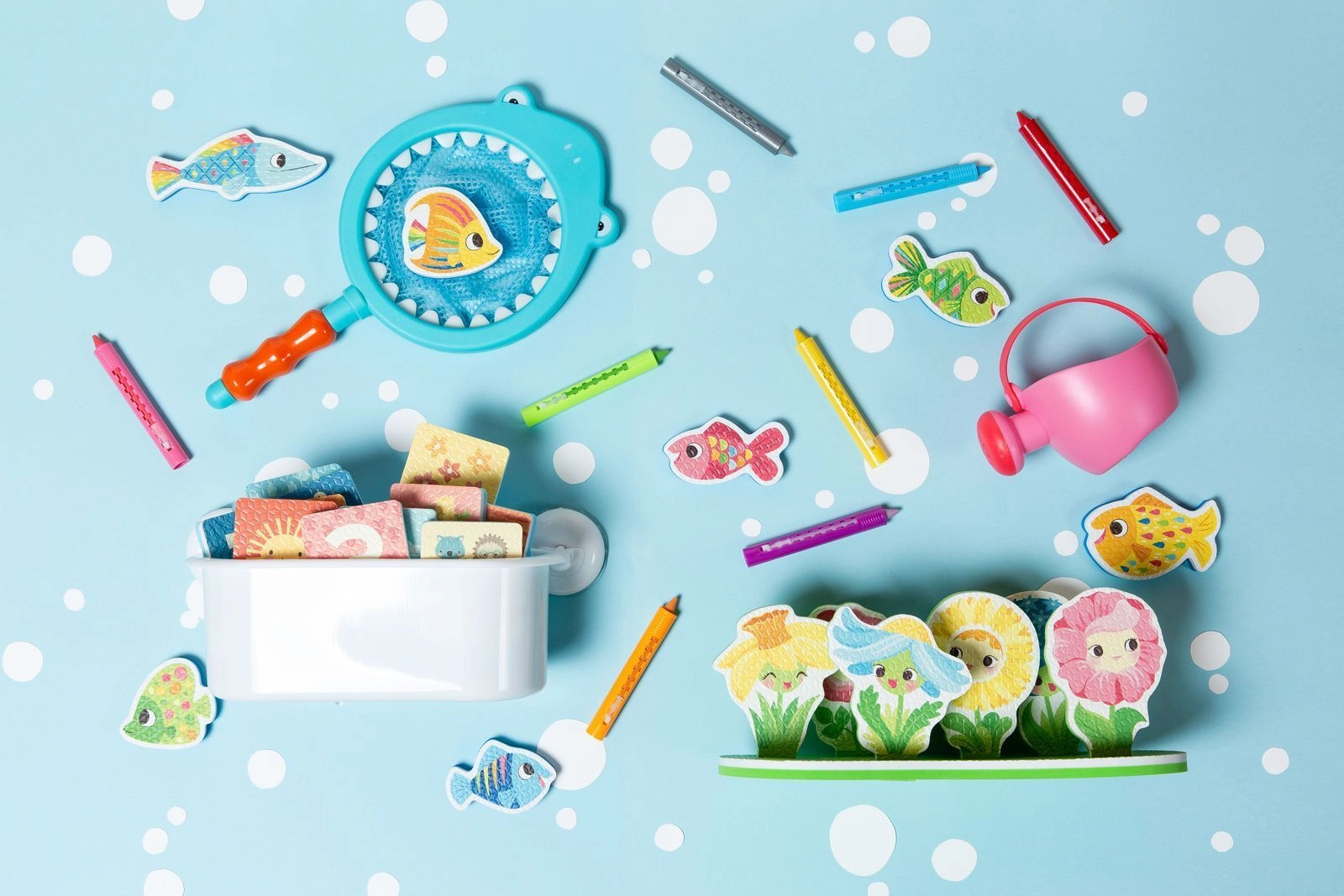 Shark Chasey - Suitable for 3 years and above 7 mix and match fish