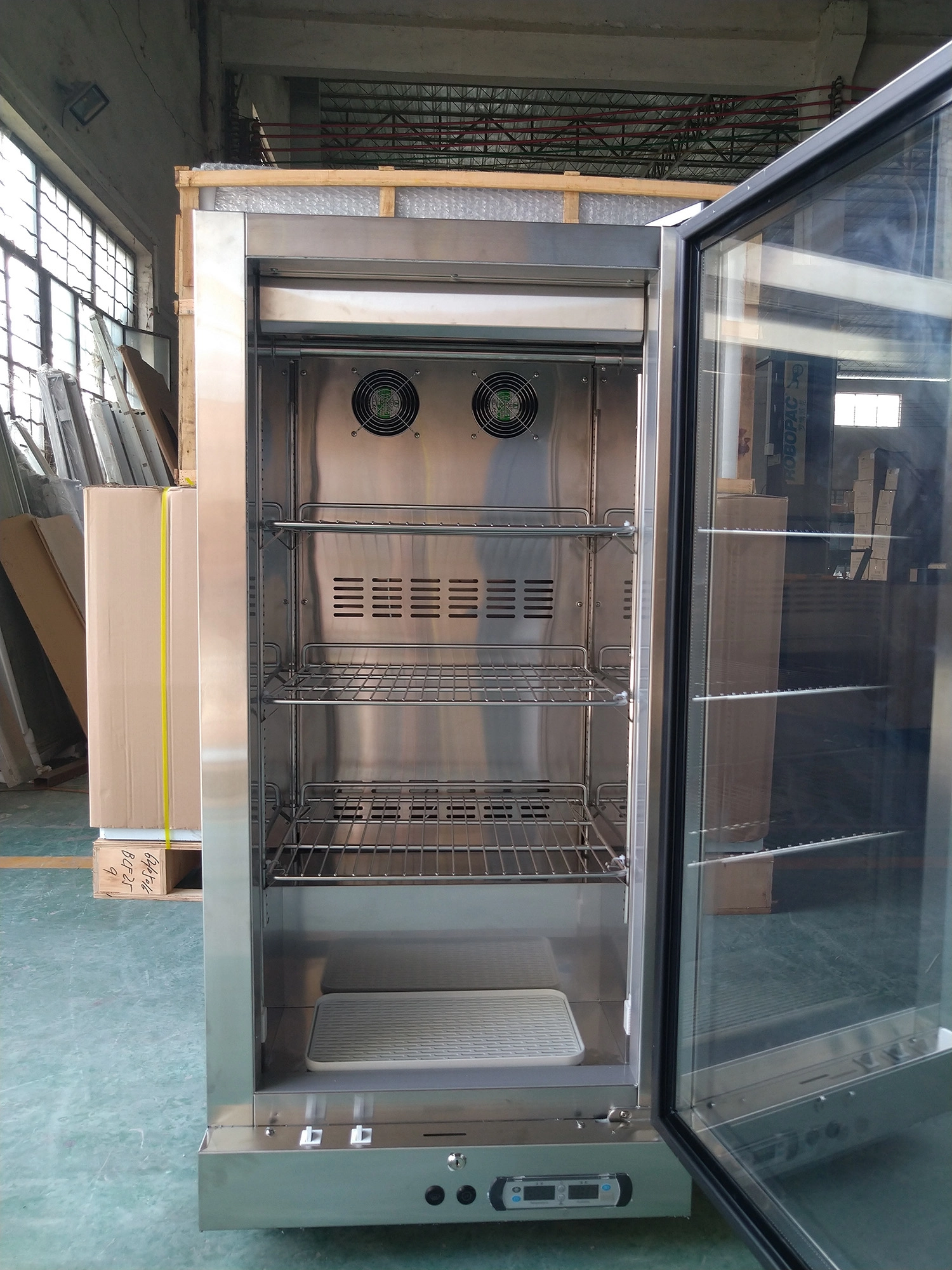 Commercial Aging Beef Showcase Freezer - 268 Liters -5℃~ to 10℃