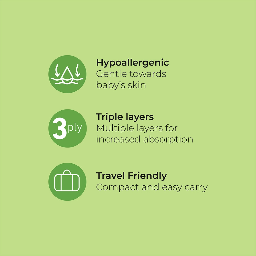 Perky Playmat + Disposable Changing Mat - Jungle Pals 0 month & above