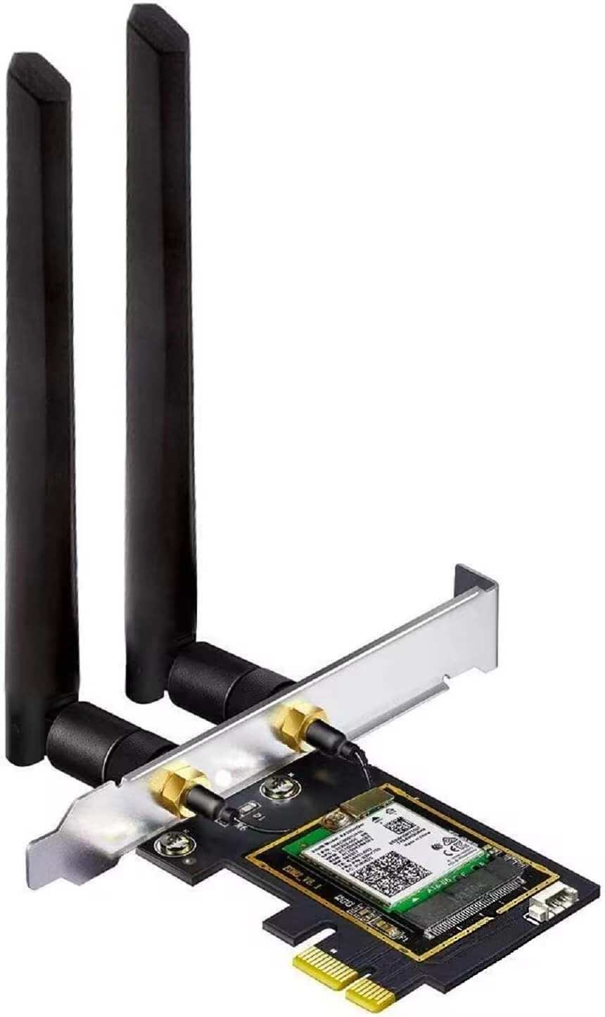 OKN AX5400 PCIe WiFi Card - Tri Band Wireless