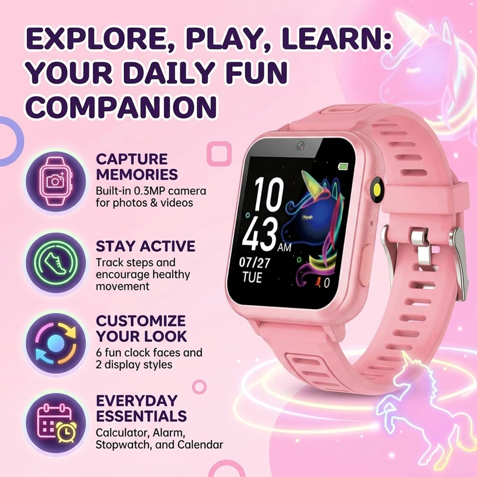 Smart Watch Plastic