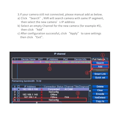Network Video Recorder - 9 channels
