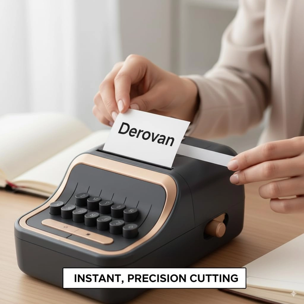 Smart Thermal Label Printer - Bluetooth 5.0 Portable