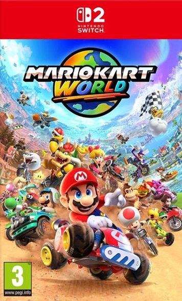 Mario Kart World + Steering wheel - Nintendo Switch 2