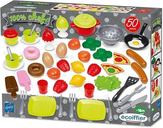 ECOIFFIER Cooking Set - 50pcs (26106585-7600002657)