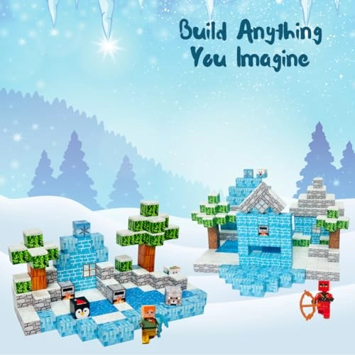 Magnetic Building Blocks - 156 pcs
