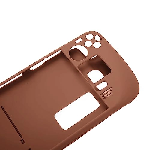 Steam Deck Full Case - Kickstand Coffee brown