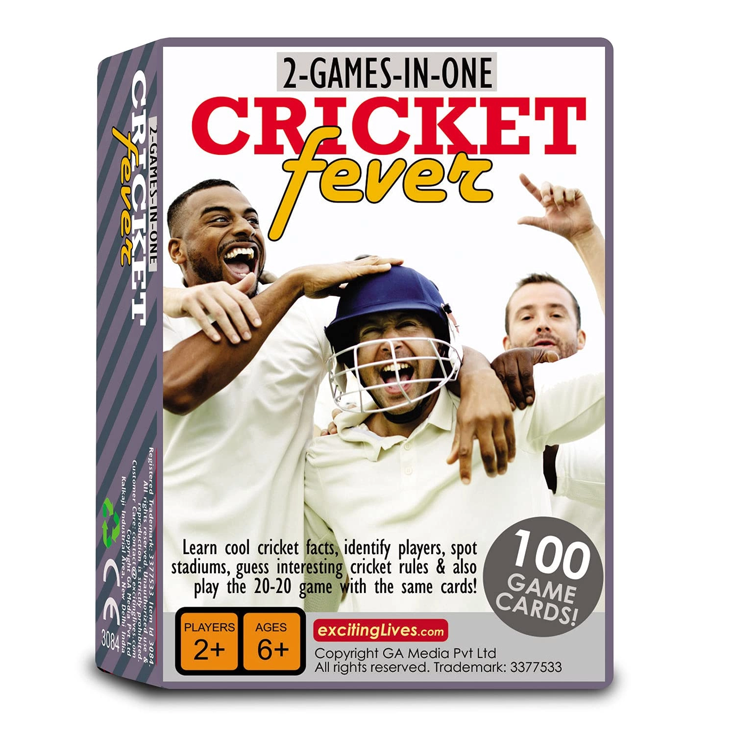 exciting Lives Cricket Fever - Card Game