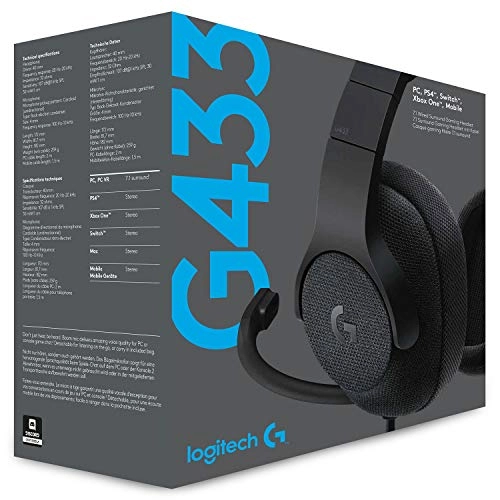 G433 Wired Headset