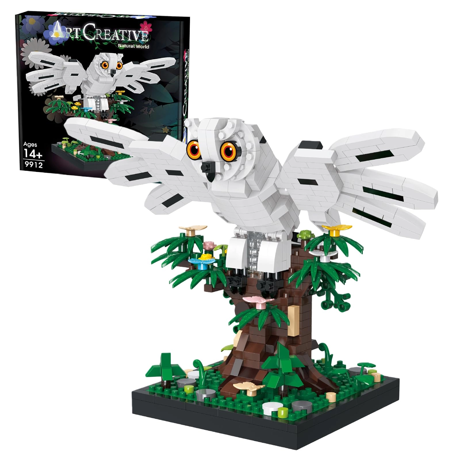 SymGrpu Flower Owl - 1 pcs