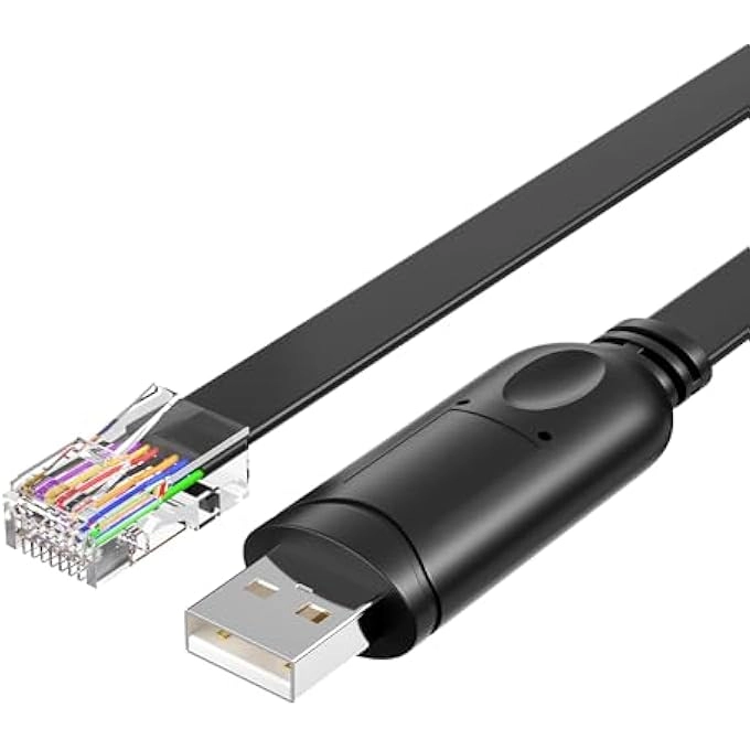 U2RJ45-A - USB Type-A RJ45 console port