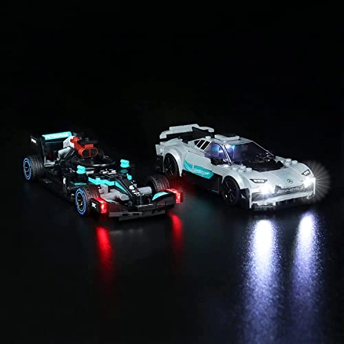 LED Lighting for Lego 76909 Mercedes-AMG F1 W12 E Performance - DIY Lighting Kit Battery Powered