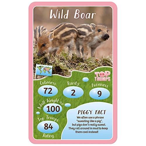 Top Trumps Piglets - Card Game