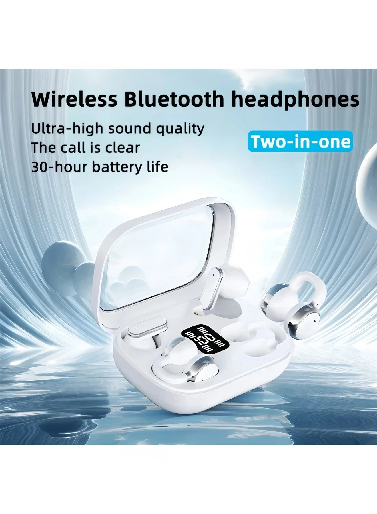white - Wireless Earbud