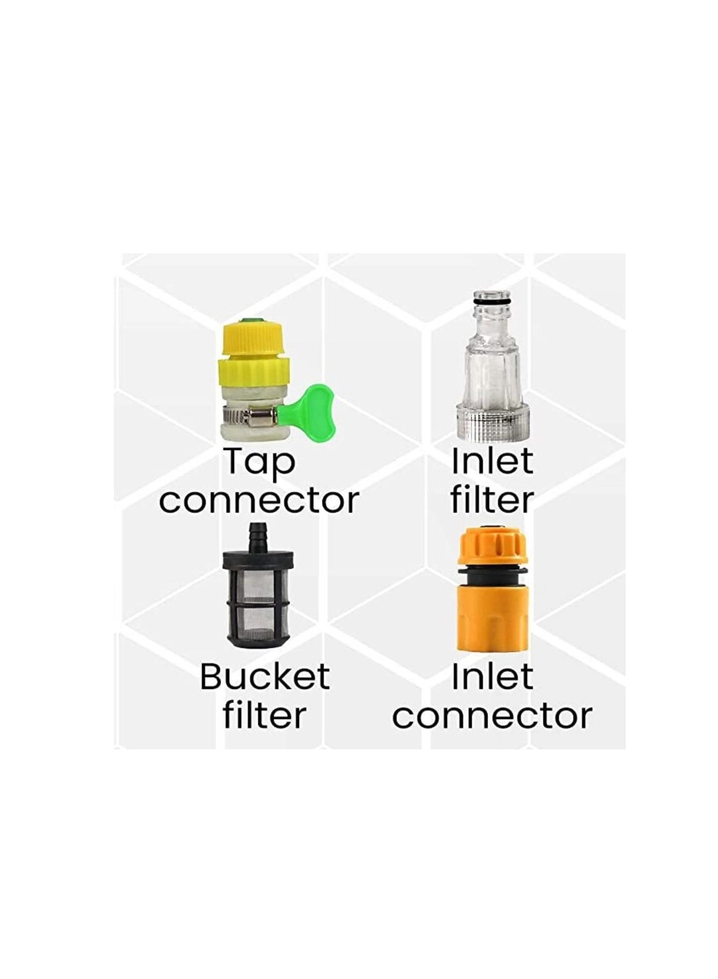 High Pressure Washer - 1800 Watts 120 Bars 6.5L/Min Flow Rate
