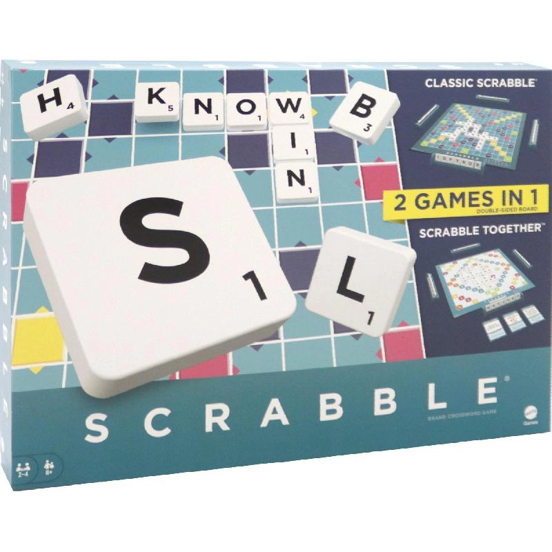 Classic Scrabble - 2-In-1