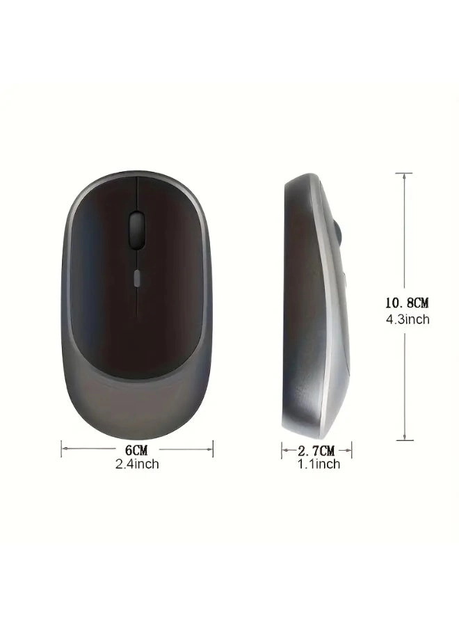 2.4G Dual Mode Rechargeable Mouse - Wireless